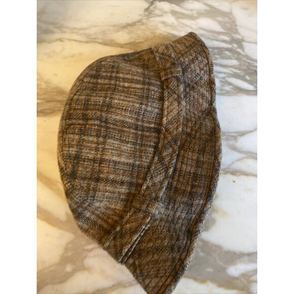 Resistol Brown Gold Fedora Hat Wool Tweed Size 7 1/4 USA - Picture 10 of 10